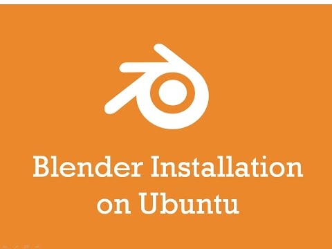 How to install blender on Ubuntu
