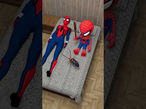 Spidey vs Spider Girl | Spidey want to sleep | Marvel Animation