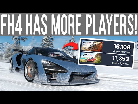 Why Forza Horizon 4 is Being Chosen to Play Over FH5 Now…