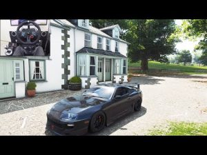 1600BHP Toyota Supra – Forza Horizon 4 | Logitech g29 gameplay