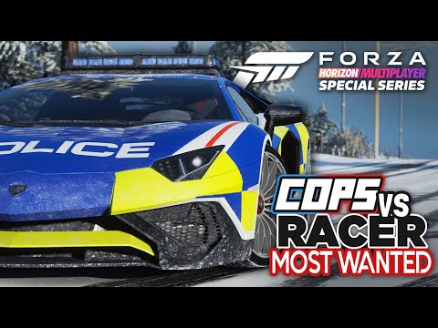 Eiskalte Verfolgungen! ❄️ – COPS vs RACER Most Wanted – FORZA HORIZON 4 – FHMPSS